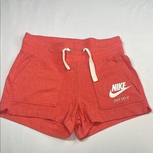Nike Coral Red Women's‎ Shorts